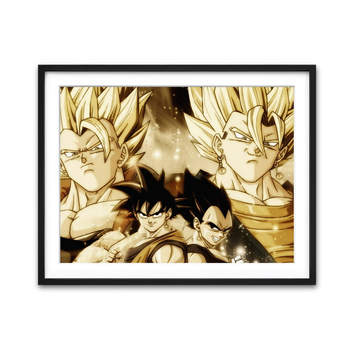 Framed Print 4x3 Black