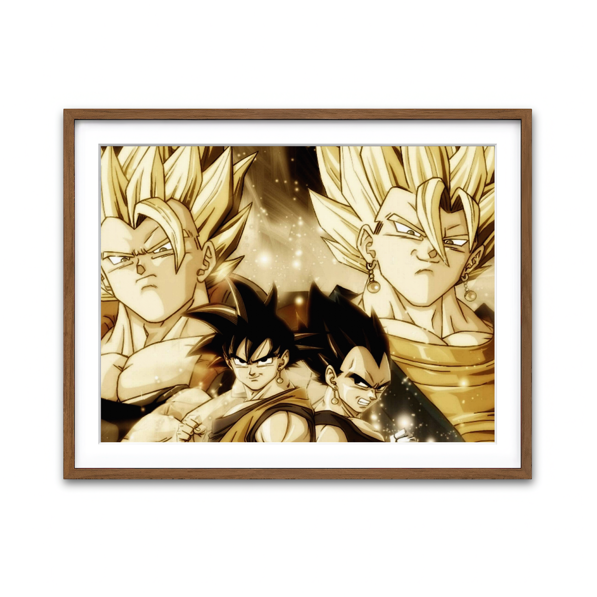 Framed Print 4x3 Walnut