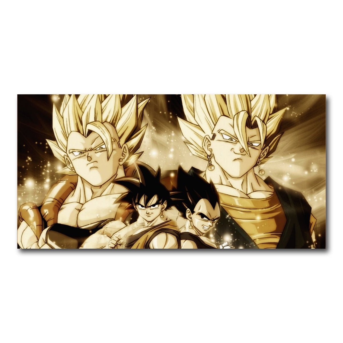 AUTO-MOCKUP WHITE | Dragon Ball Z | 1 Piece | Gallery Wrap Canvas | group=2x1