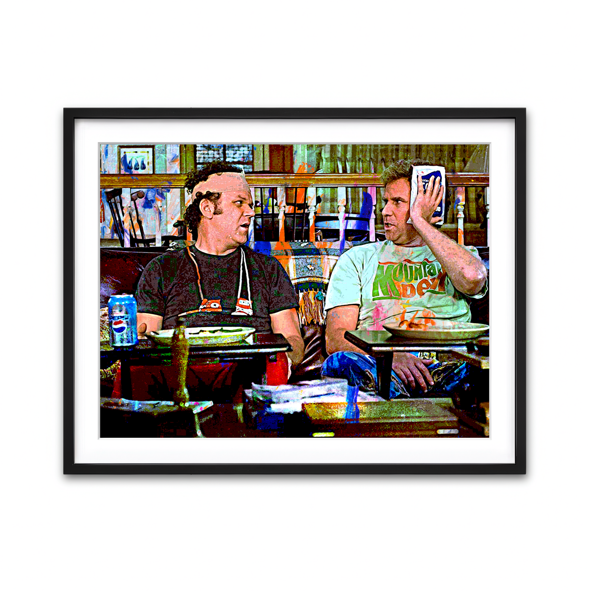 Framed Print 4x3 Black