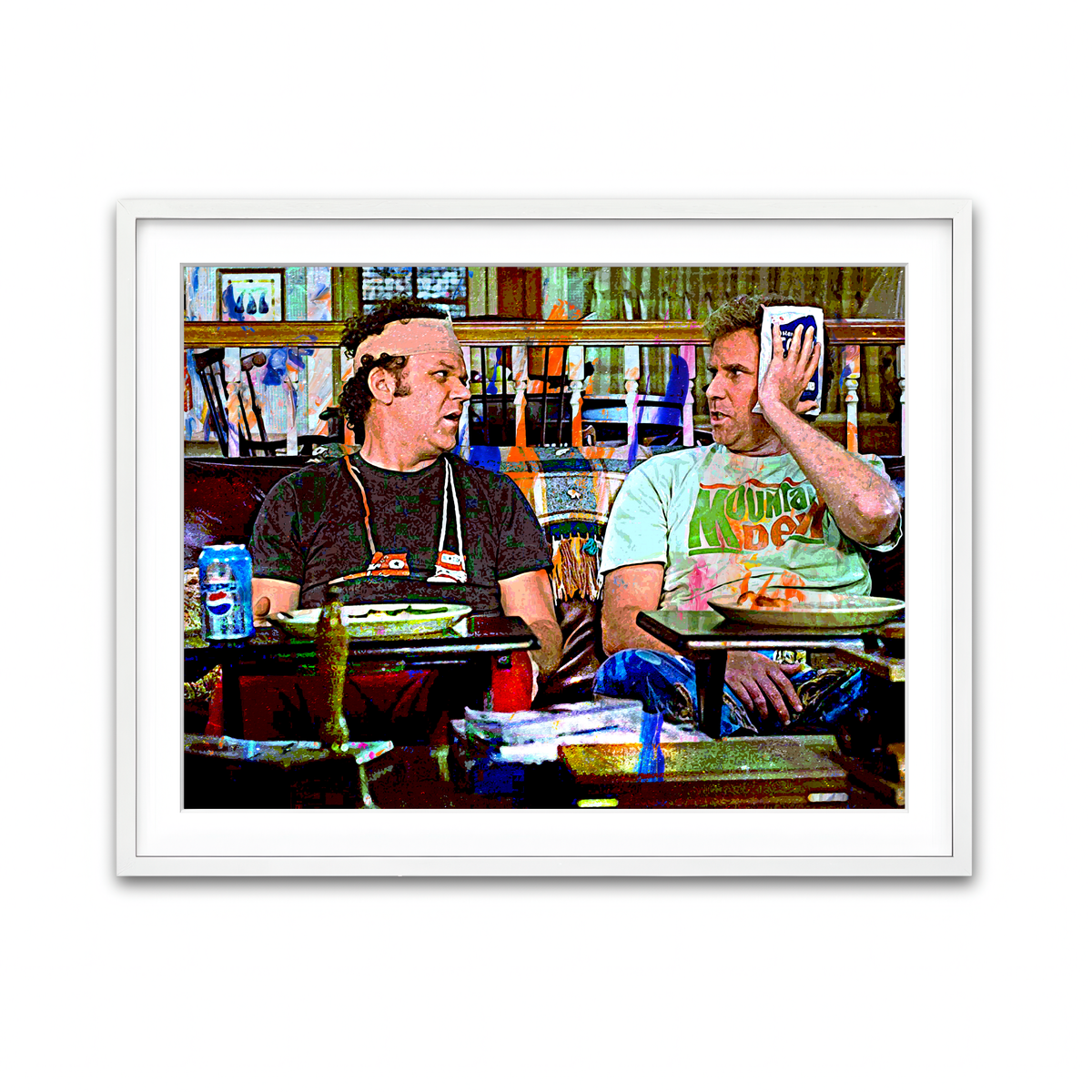 Framed Print 4x3 White