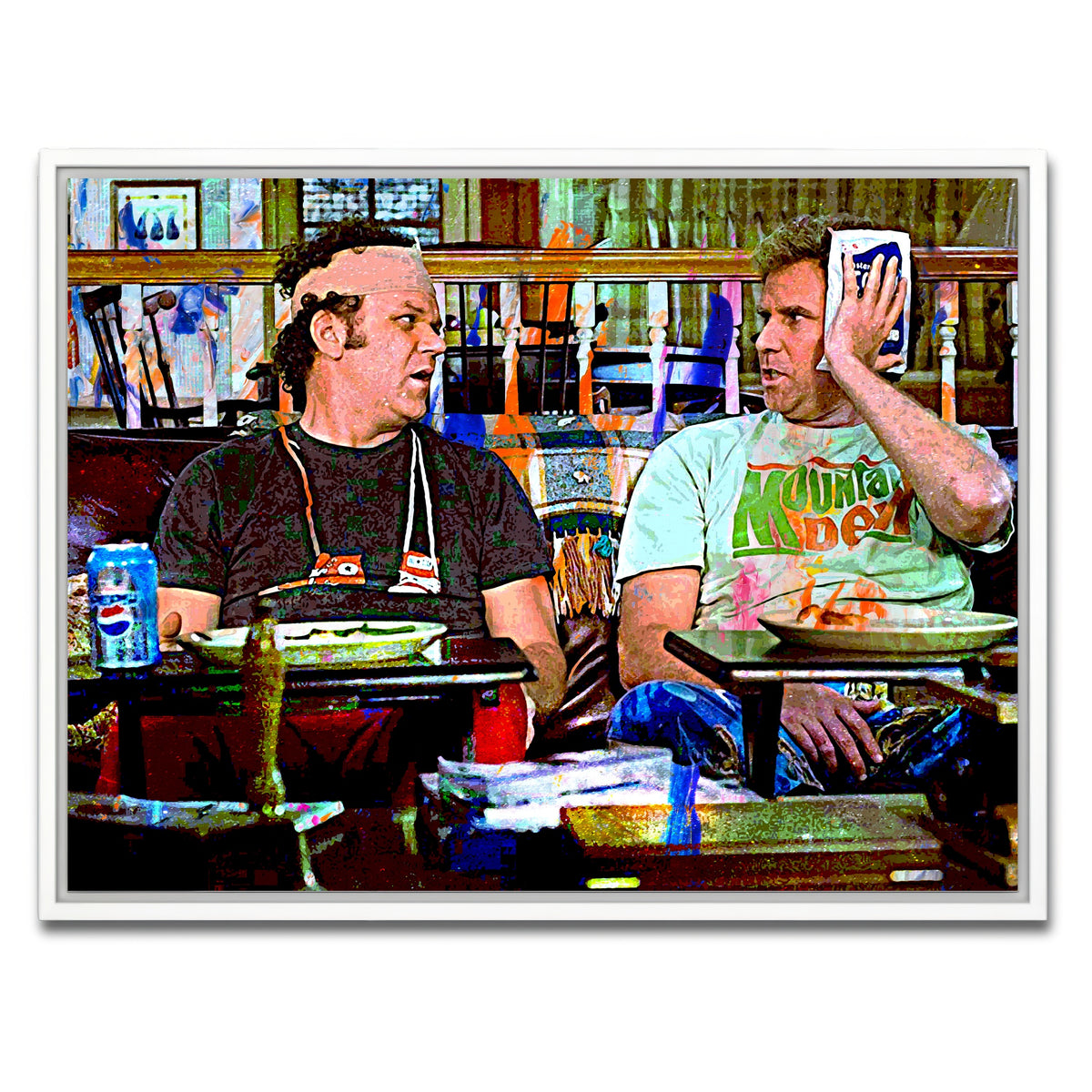 AUTO-MOCKUP WHITE | Dragon & Nighthawk | 1 Piece | White Framed Canvas | group=4x3