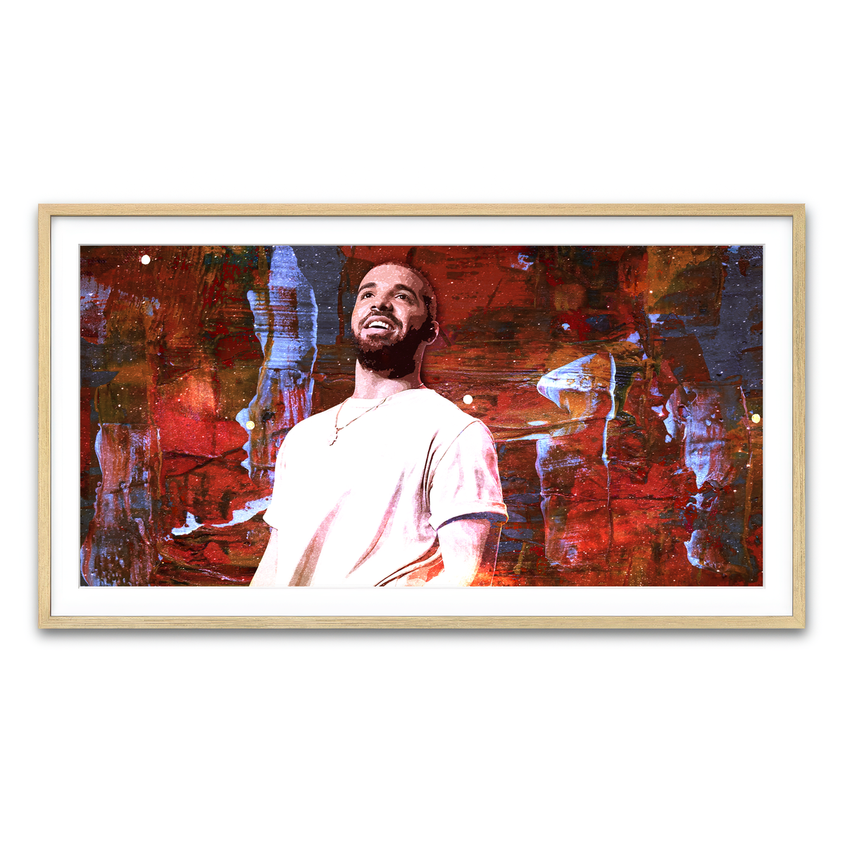 Framed Print 2x1 Natural