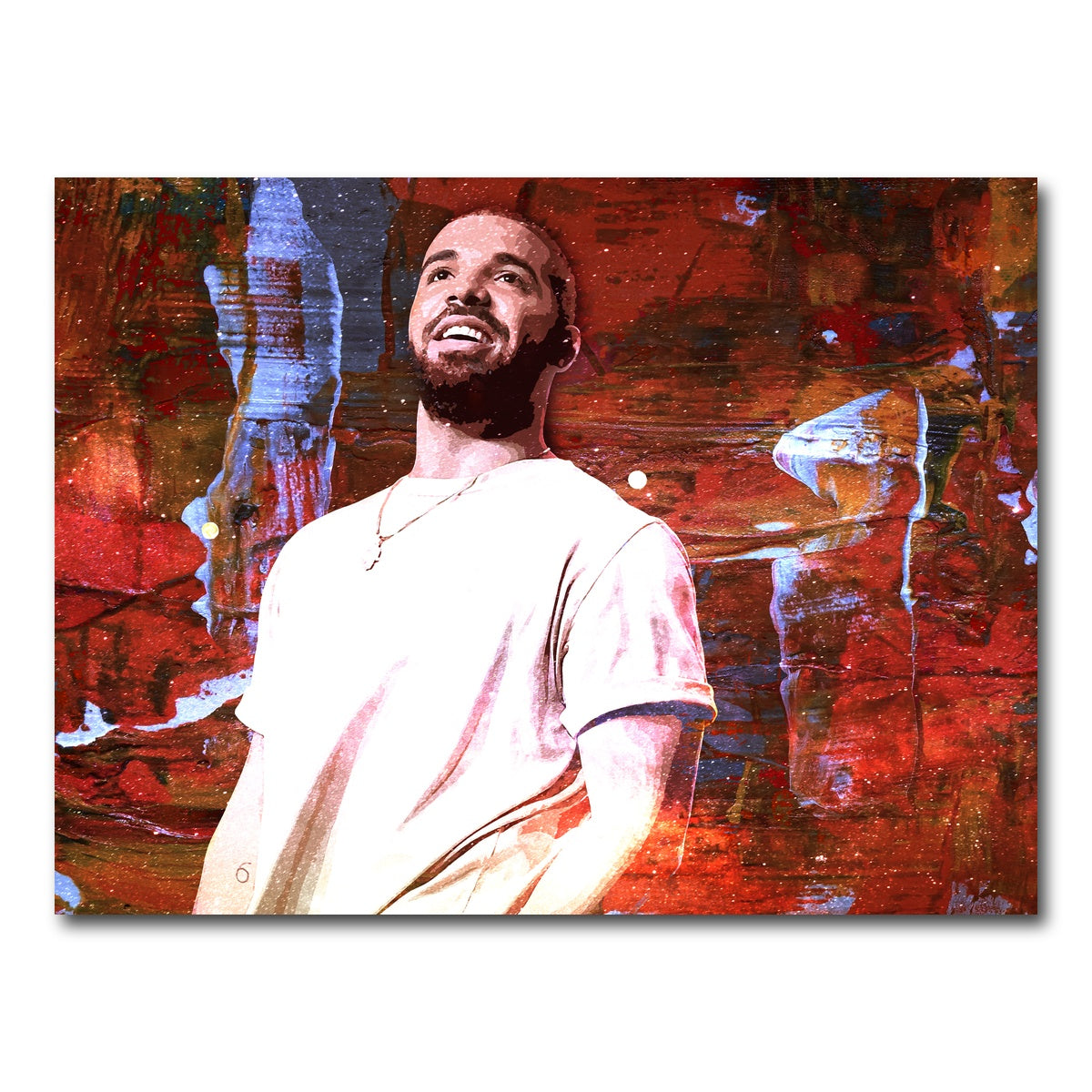 AUTO-MOCKUP WHITE | Drake Abstract | 1 Piece | Gallery Wrap Canvas | group=4x3
