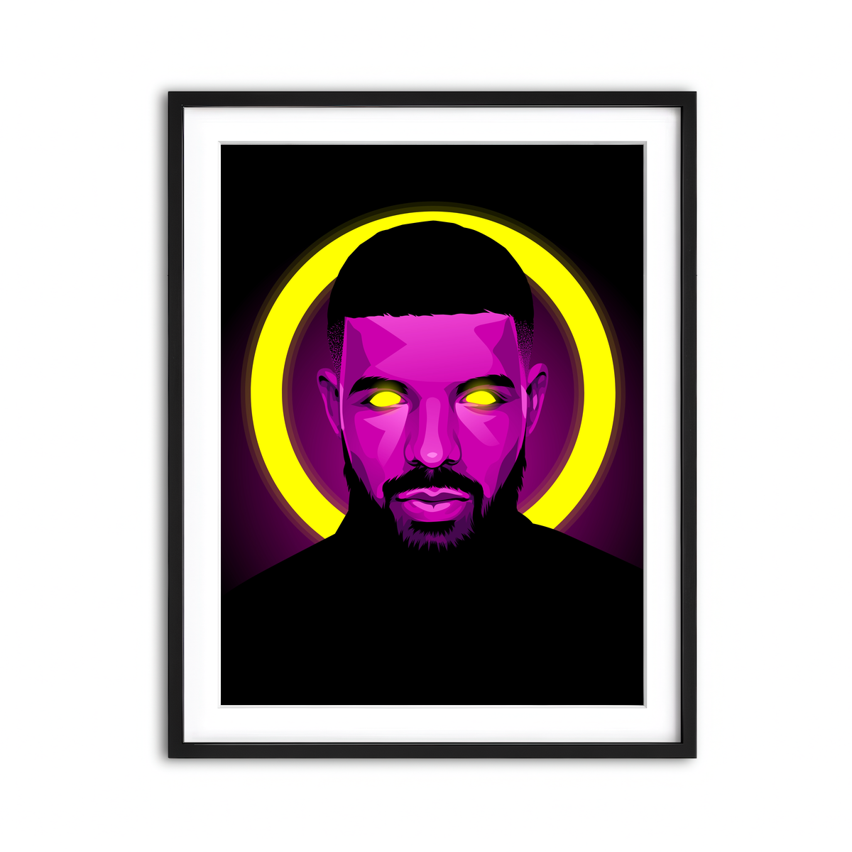 Framed Print 3x4 Black