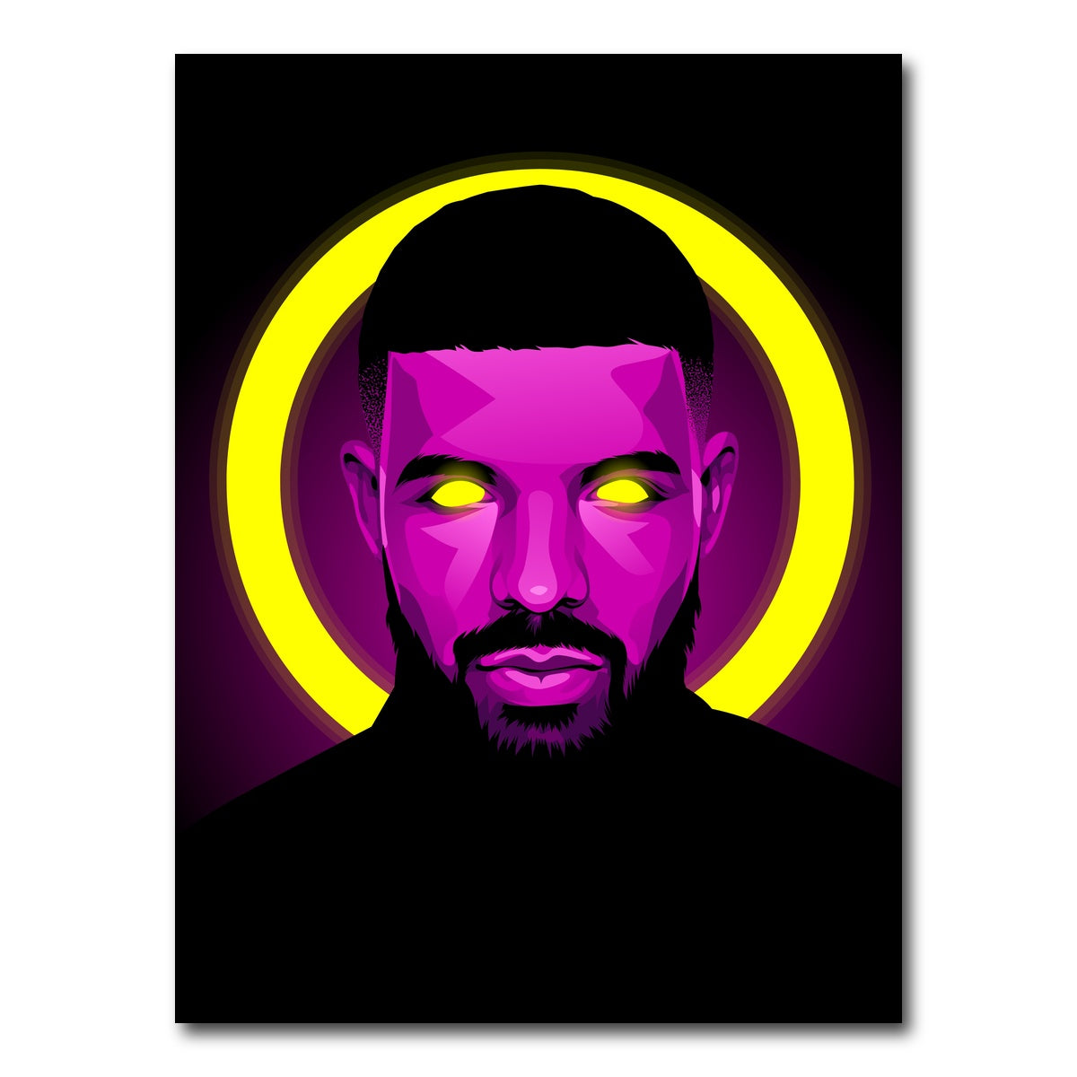 AUTO-MOCKUP WHITE | Drake | 1 Piece | Gallery Wrap Canvas | group=3x4