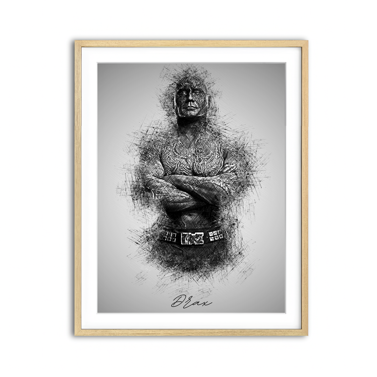 Framed Print 3x4 Natural