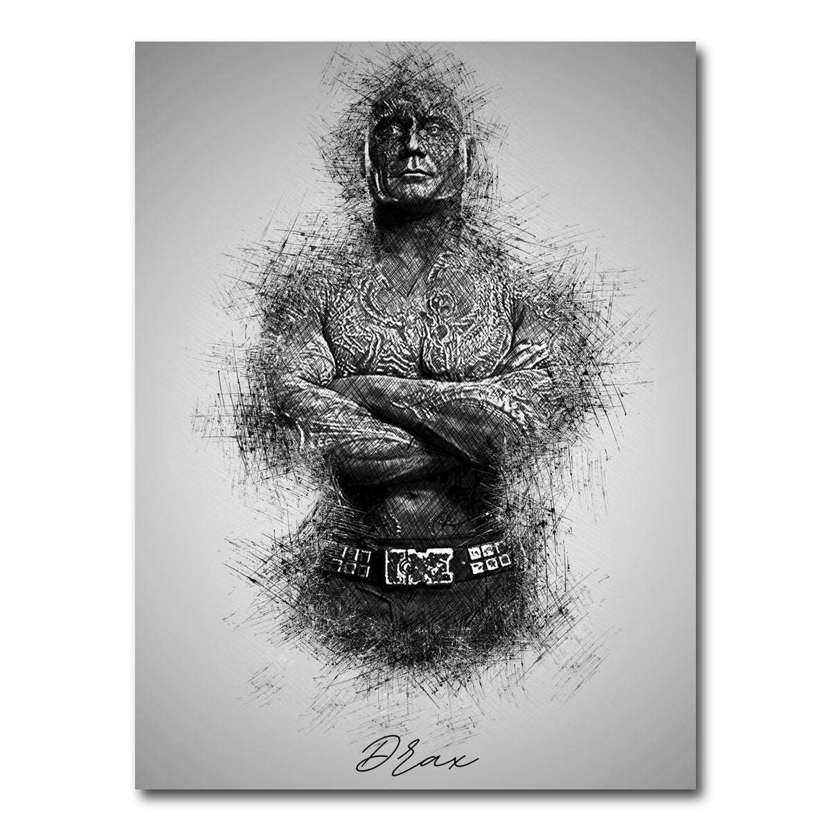 AUTO-MOCKUP WHITE | Drax | 1 Piece | Gallery Wrap Canvas | group=3x4