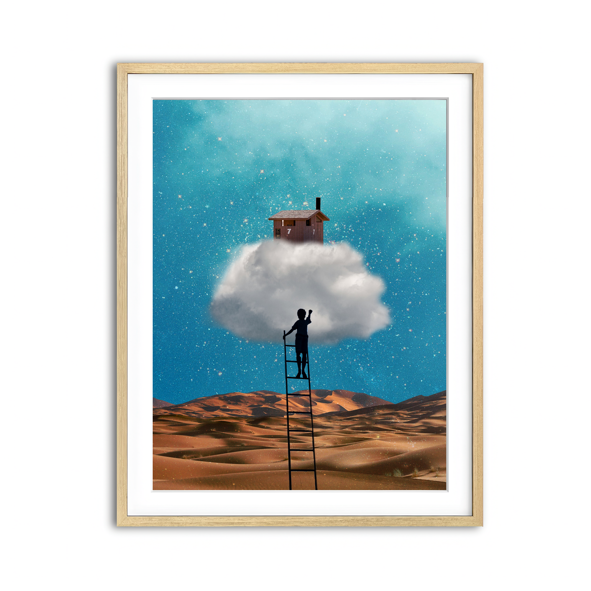 Framed Print 3x4 Natural