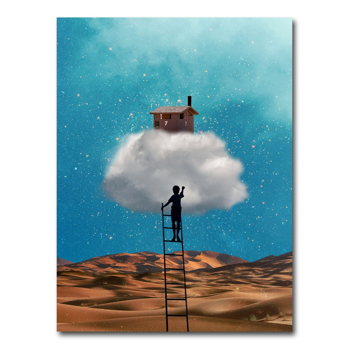 AUTO-MOCKUP WHITE | Dream 2 | 1 Piece | Gallery Wrap Canvas | group=3x4