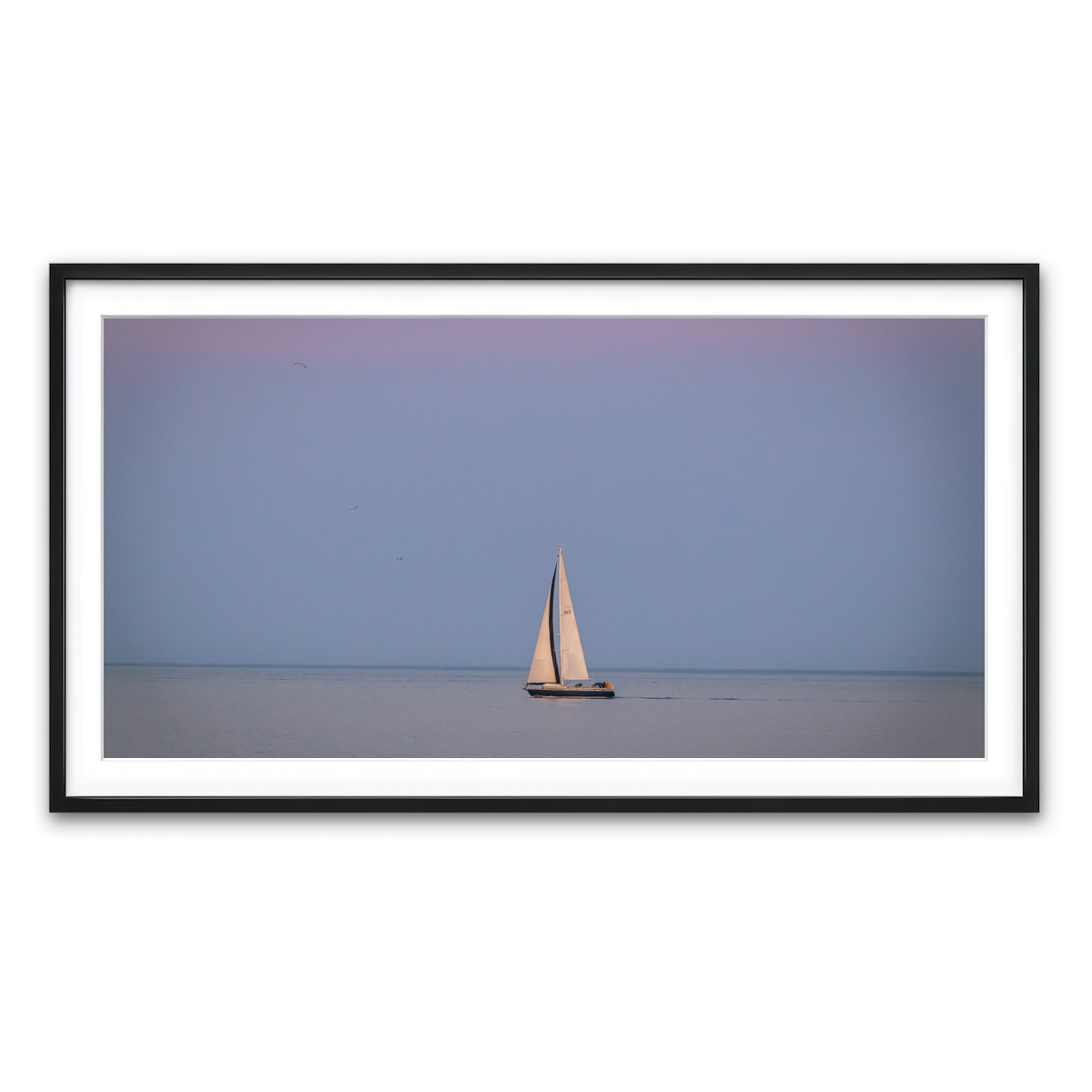 Framed Print 2x1 Black