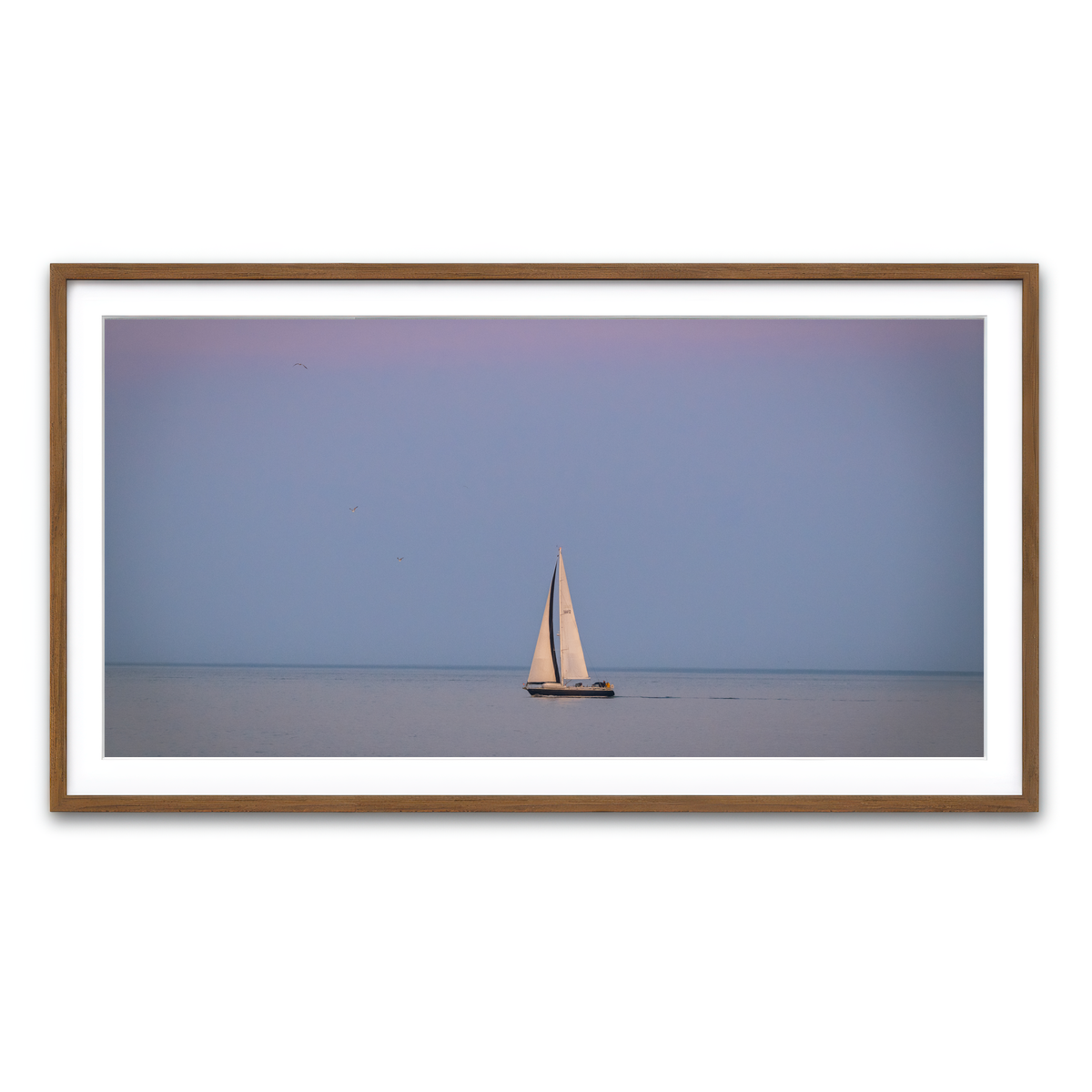 Framed Print 2x1 Walnut