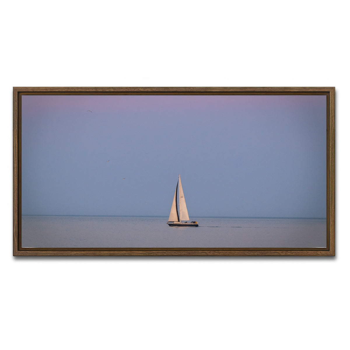 AUTO-MOCKUP WHITE | Dream Boat | 1 Piece | Walnut Framed Canvas | group=2x1
