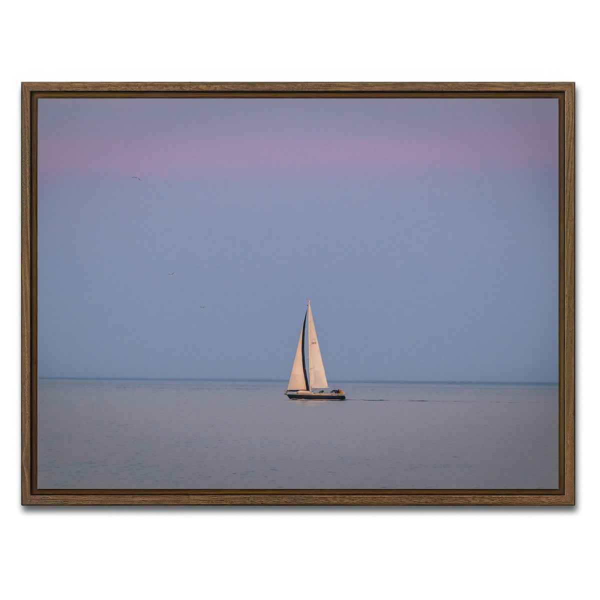 AUTO-MOCKUP WHITE | Dream Boat | 1 Piece | Walnut Framed Canvas | group=4x3
