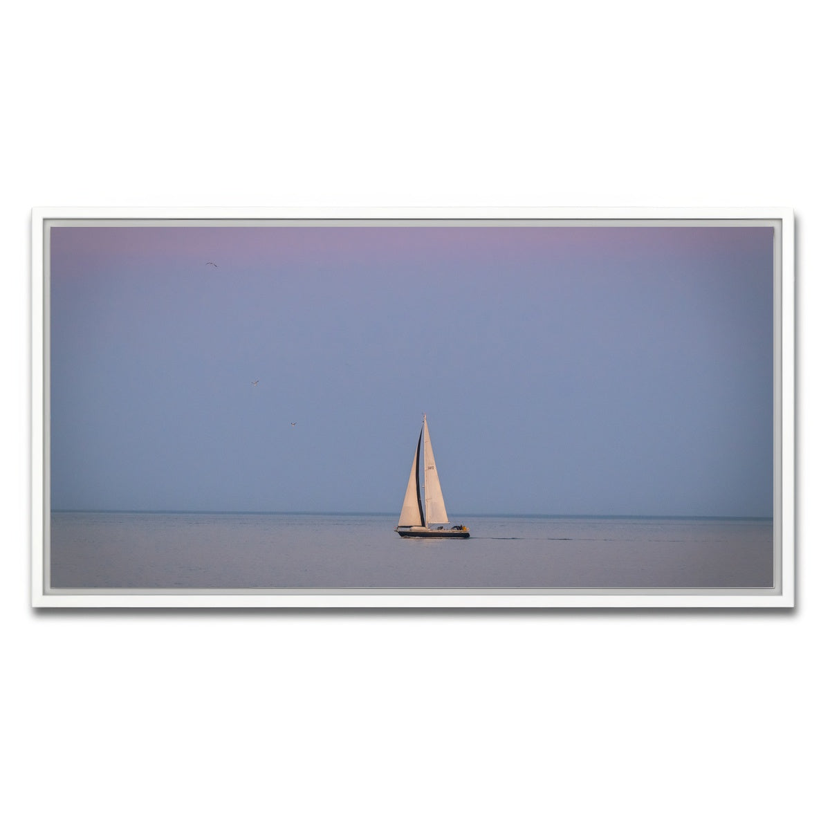 AUTO-MOCKUP WHITE | Dream Boat | 1 Piece | White Framed Canvas | group=2x1