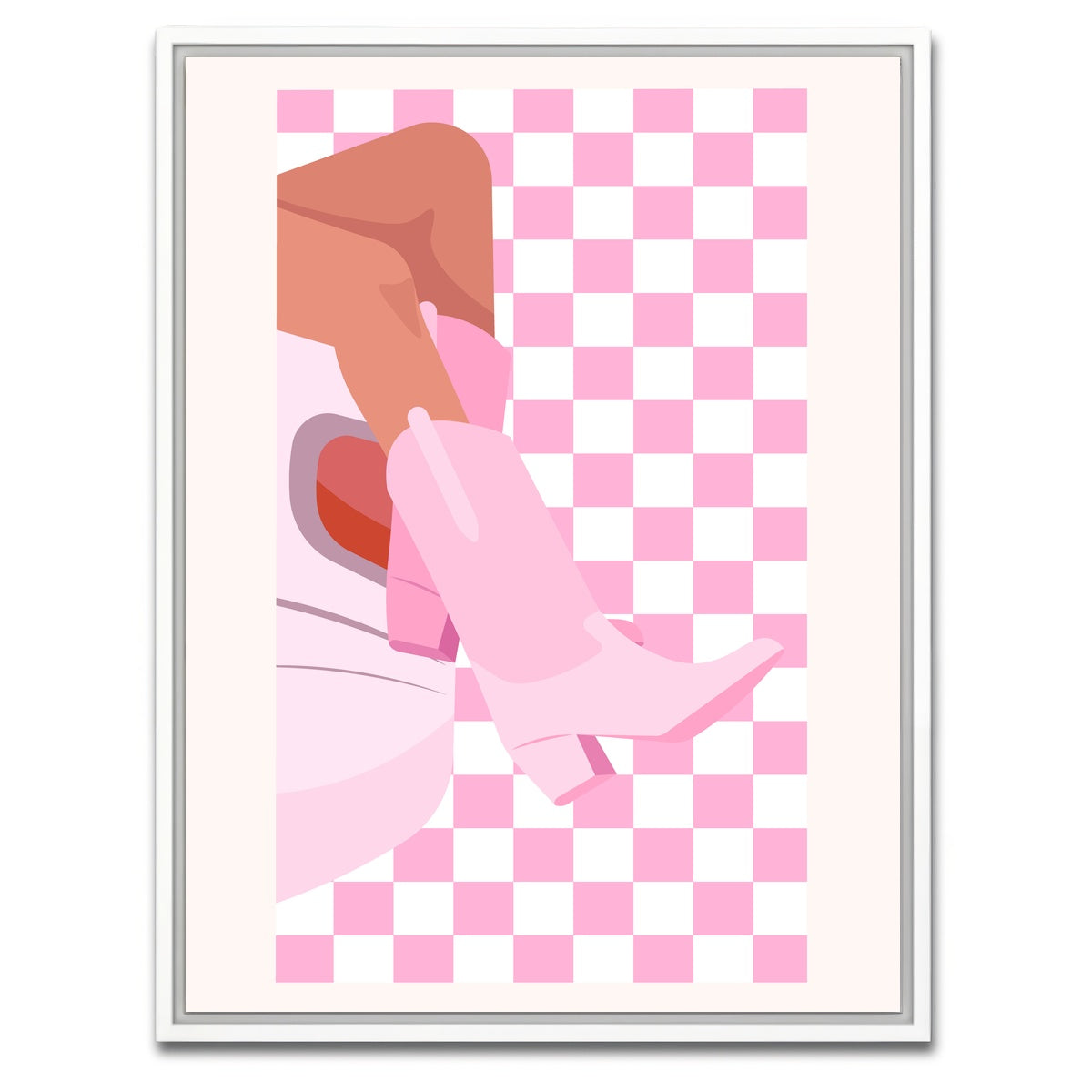 AUTO-MOCKUP WHITE | Dress to Impress | 1 Piece | White Framed Canvas | group=3x4