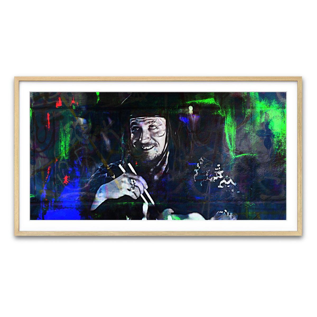 Framed Print 2x1 Natural