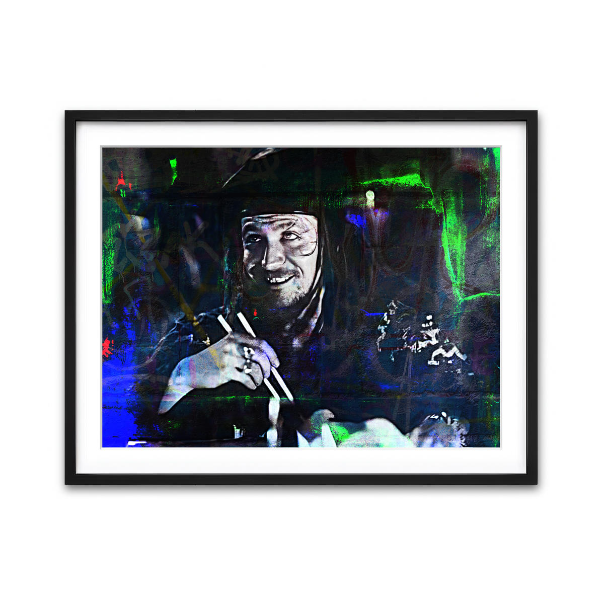 Framed Print 4x3 Black