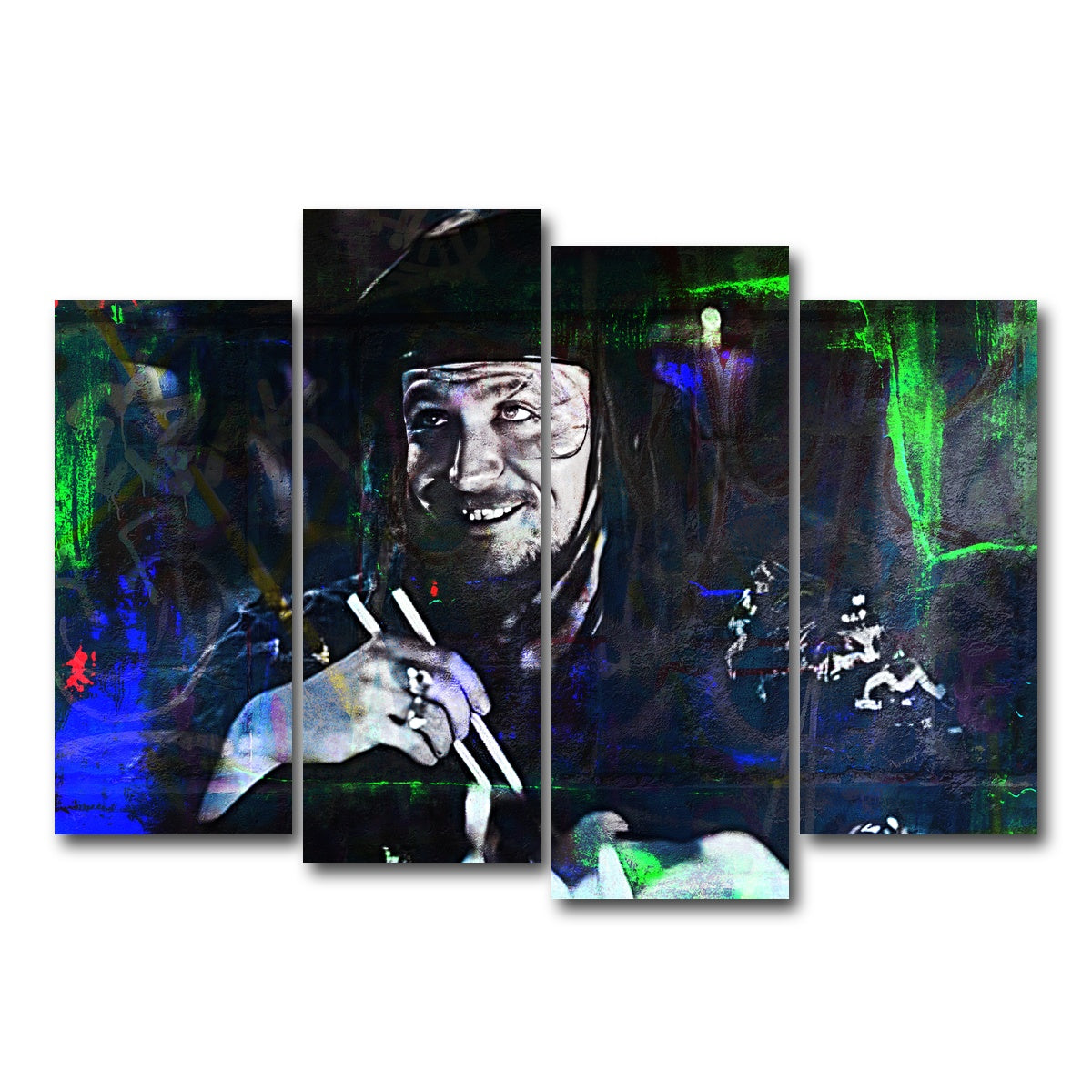 AUTO-MOCKUP WHITE | Drexl Spivey | 4 Piece | Gallery Wrap Canvas | group=4_normal