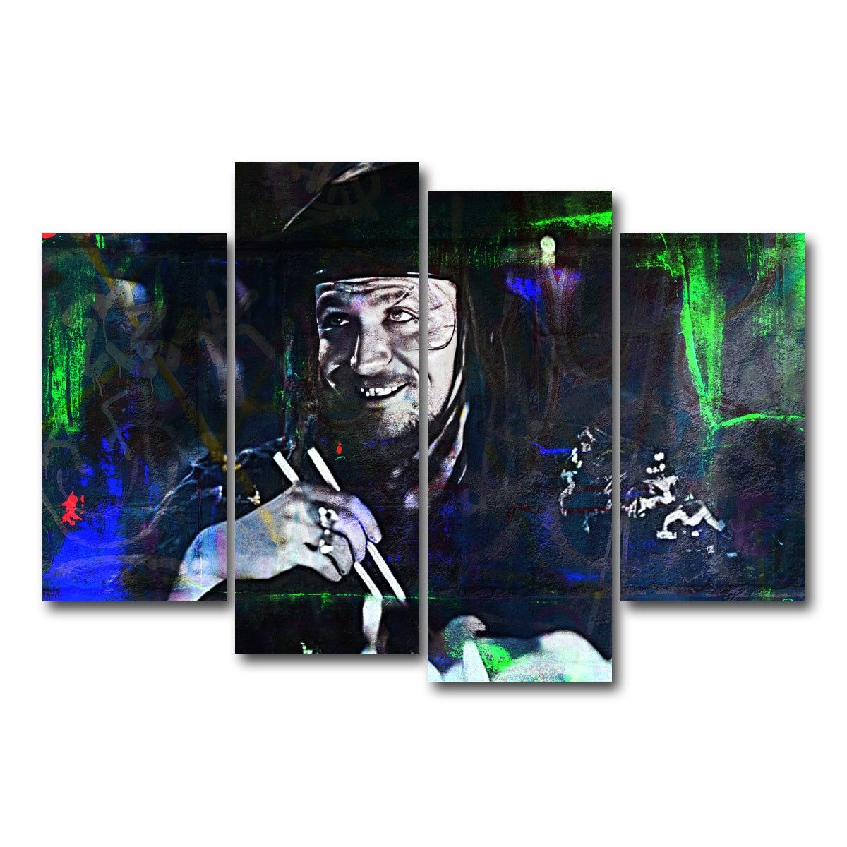 AUTO-MOCKUP WHITE | Drexl Spivey | 4 Piece | Gallery Wrap Canvas | group=4_short