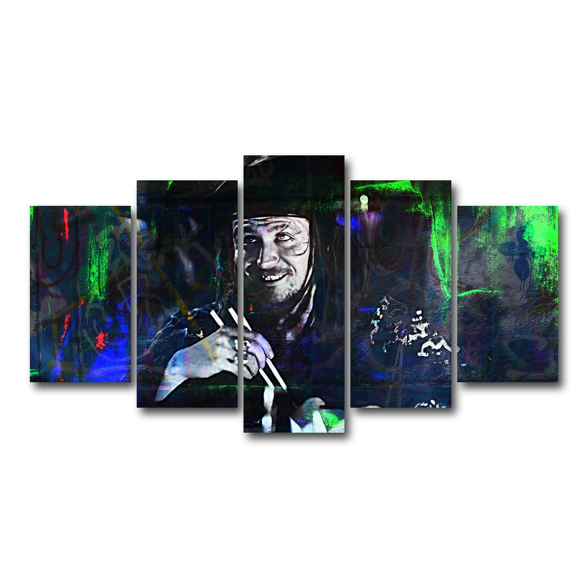 AUTO-MOCKUP WHITE | Drexl Spivey | 5 Piece | Gallery Wrap Canvas | group=5_normal