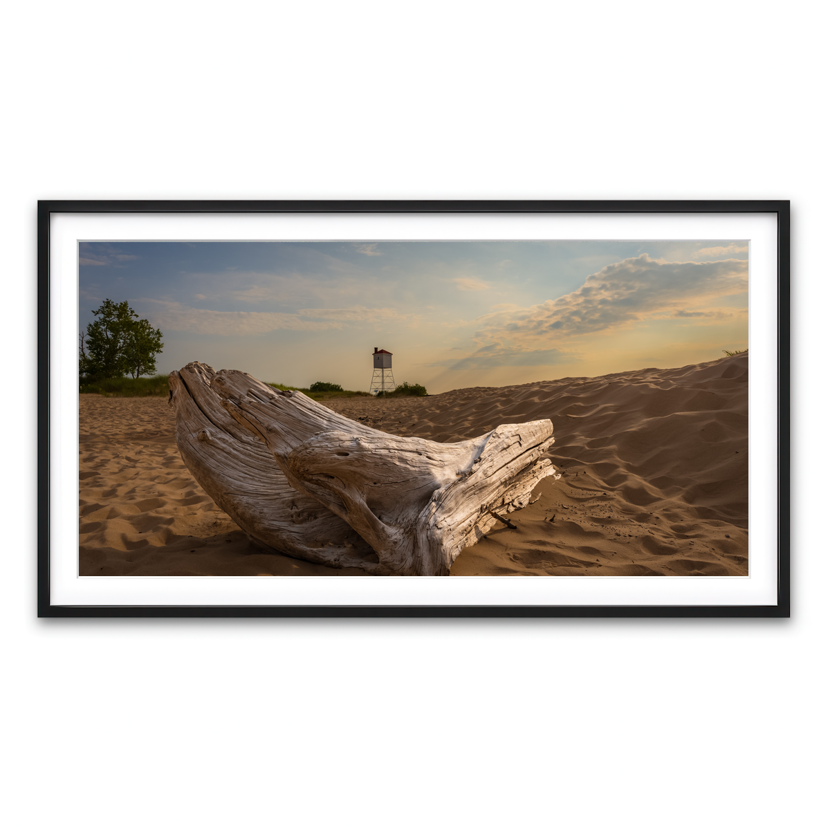 Framed Print 2x1 Black