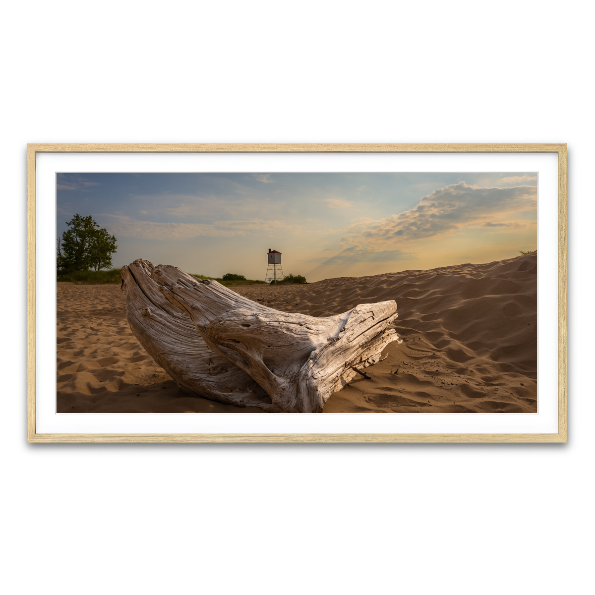 Framed Print 2x1 Natural