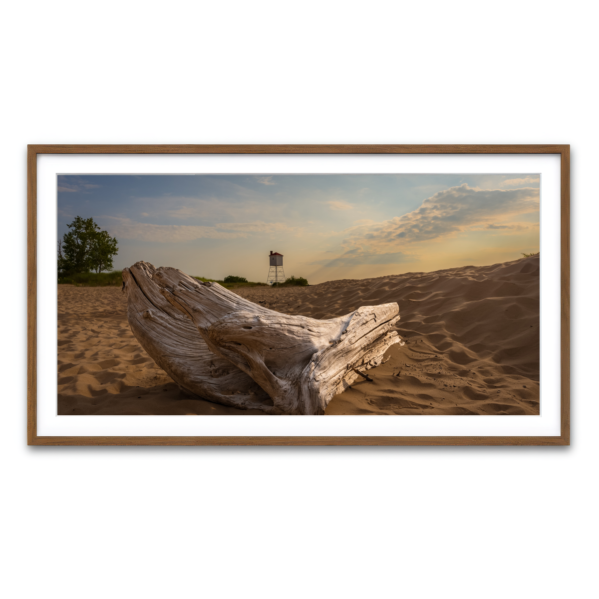 Framed Print 2x1 Walnut