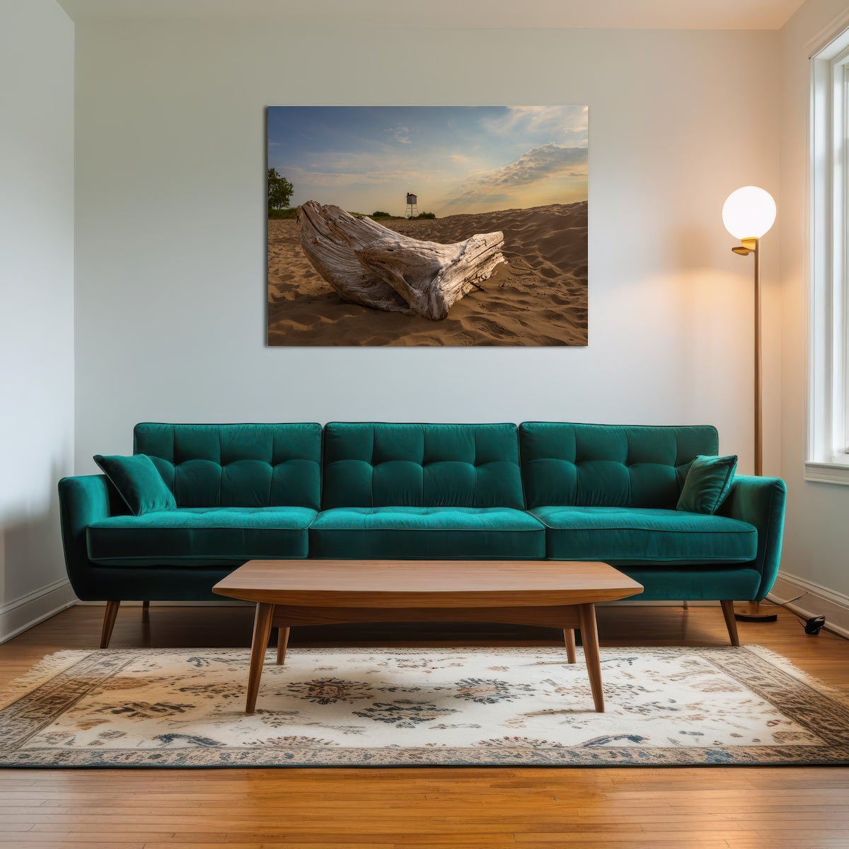 AUTO-MOCKUP ROOM | Driftwood Sunset