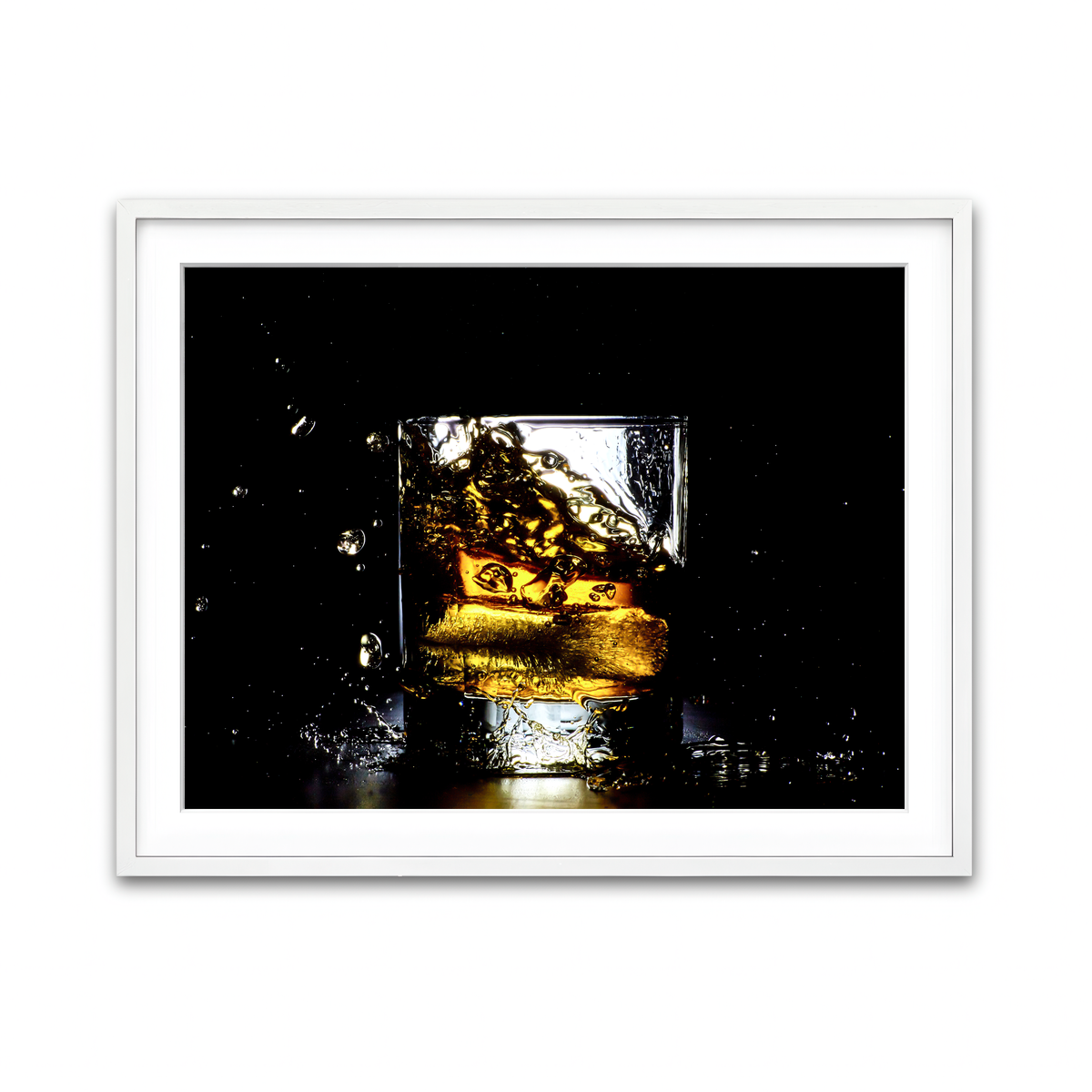 Framed Print 4x3 White