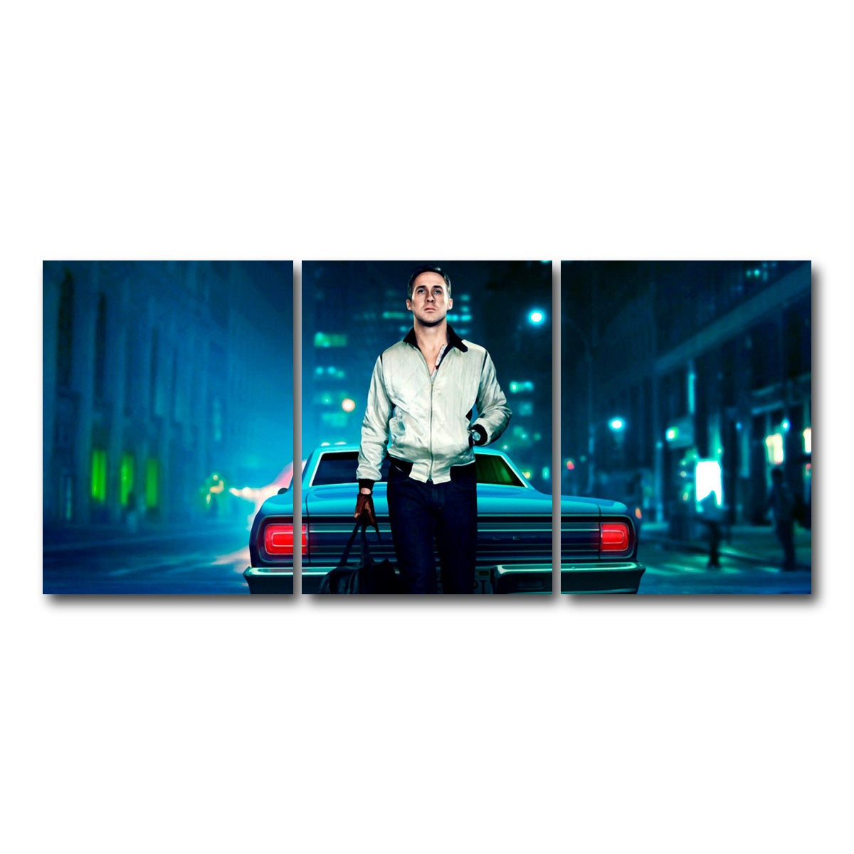 AUTO-MOCKUP WHITE | Drive Wall Art | 3 Piece | Gallery Wrapped | group=18x24
