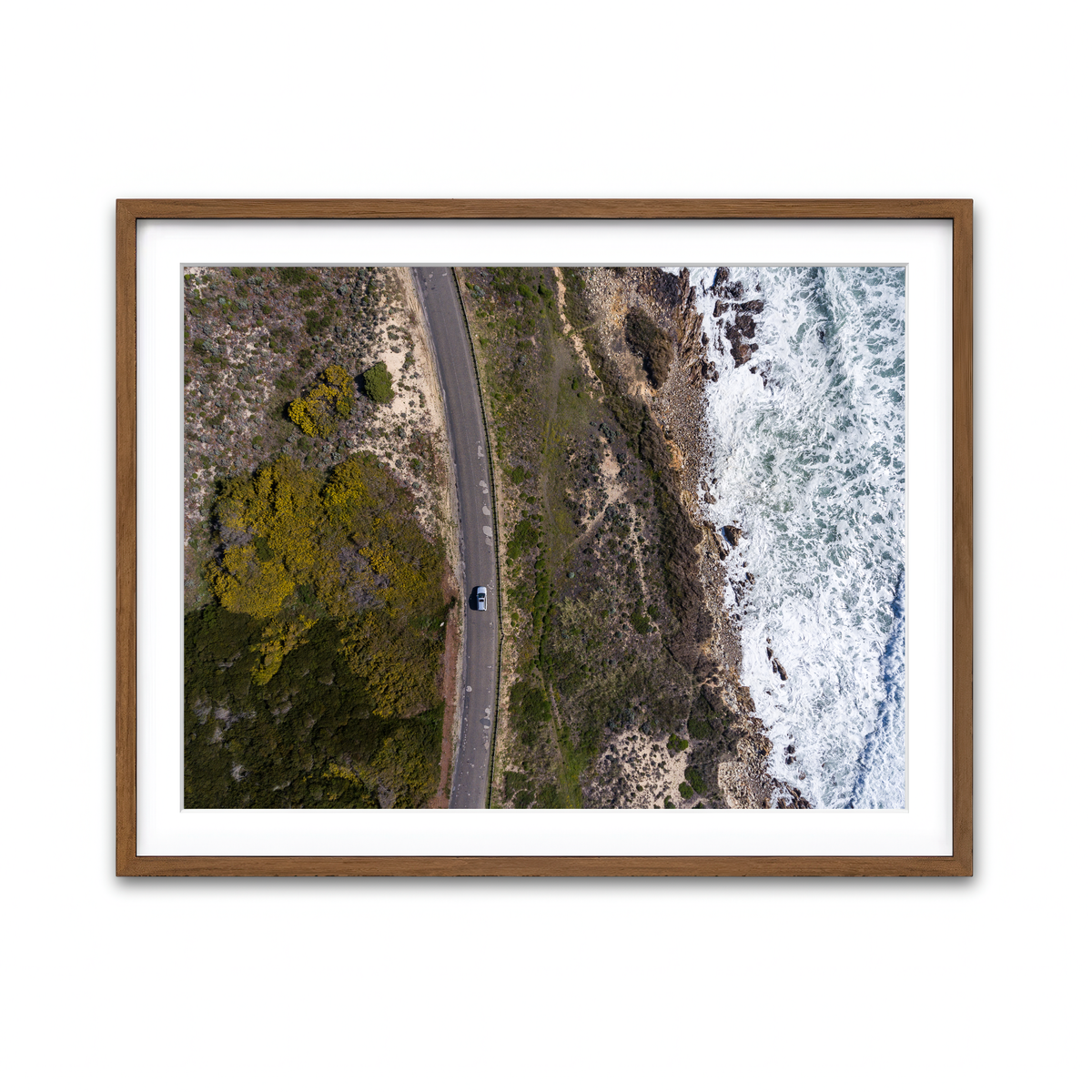 Framed Print 4x3 Walnut