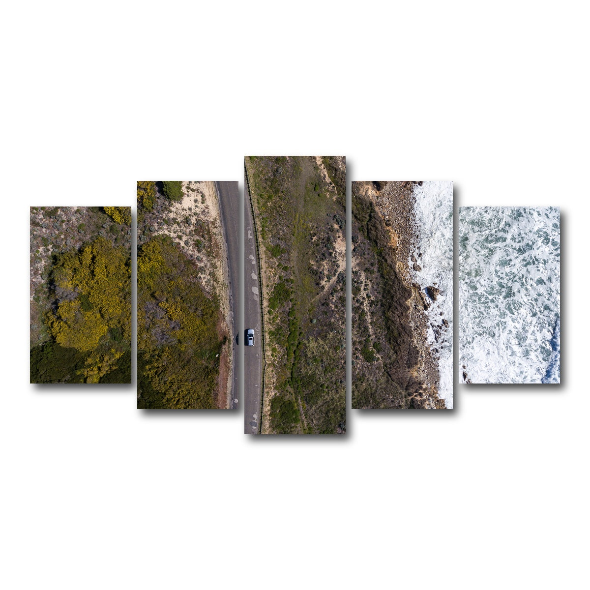 AUTO-MOCKUP WHITE | Drive With A View | 5 Piece | Gallery Wrap Canvas | group=5_normal