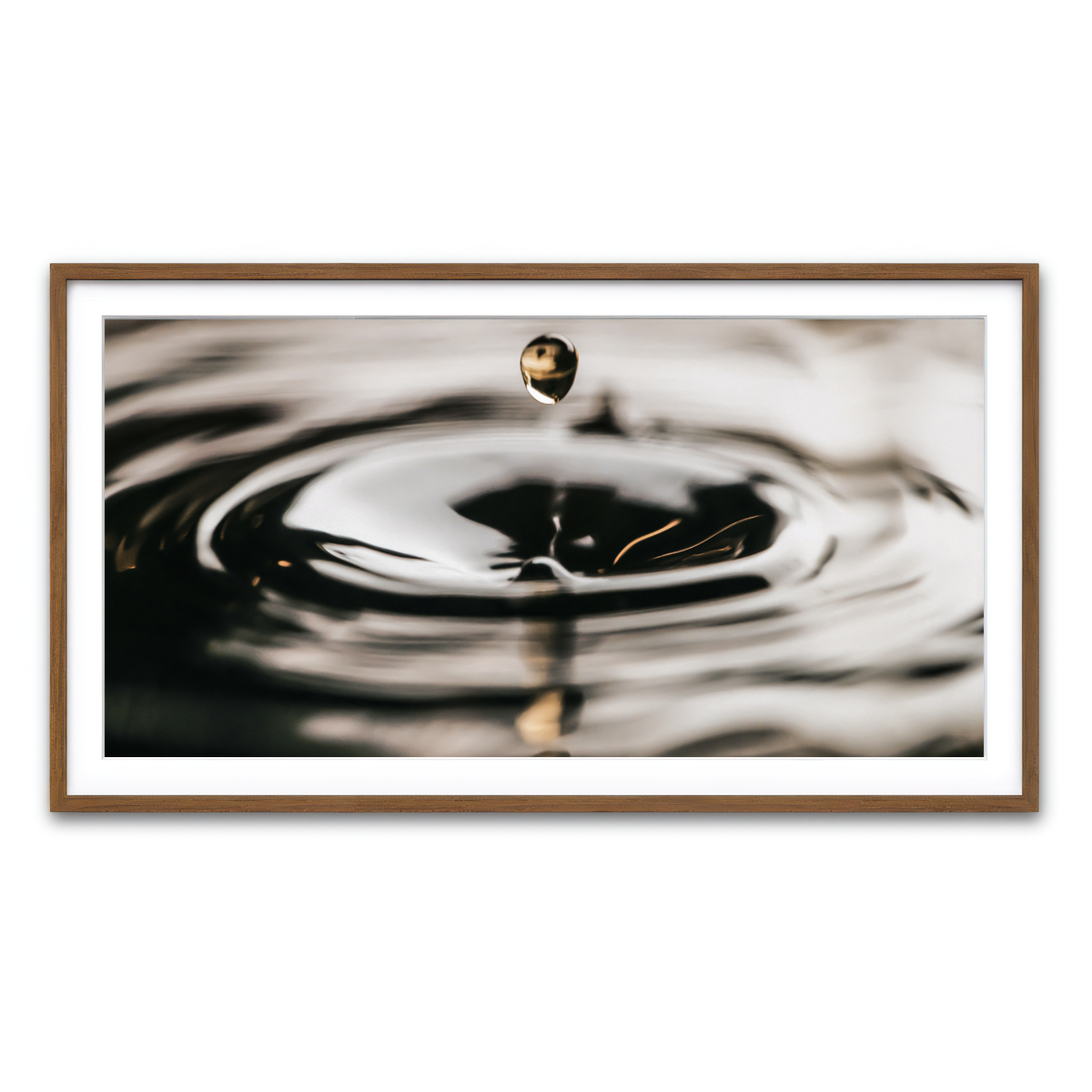Framed Print 2x1 Walnut