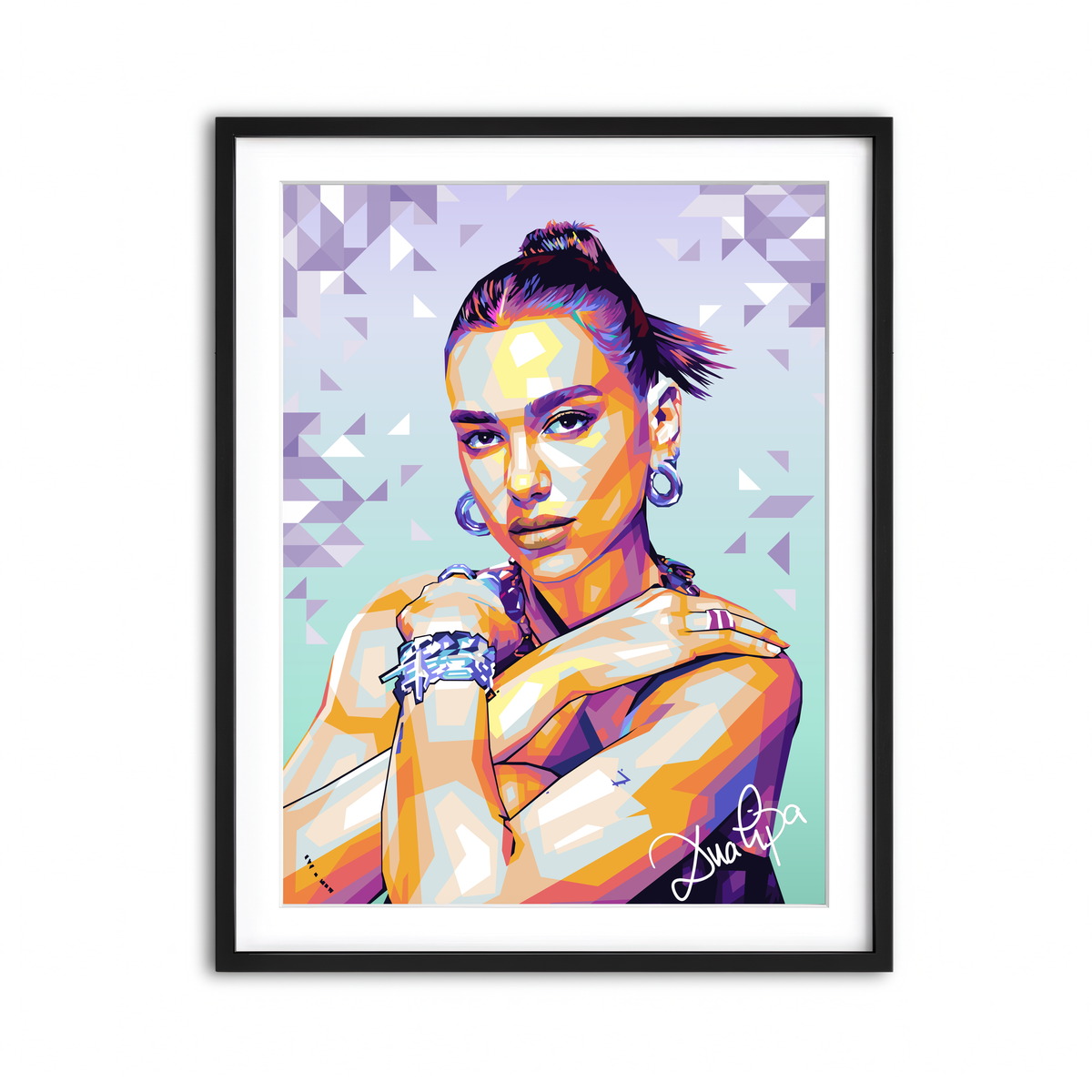 Framed Print 3x4 Black