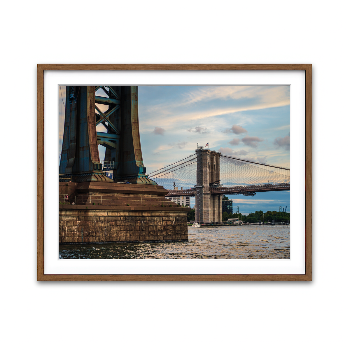 Framed Print 4x3 Walnut