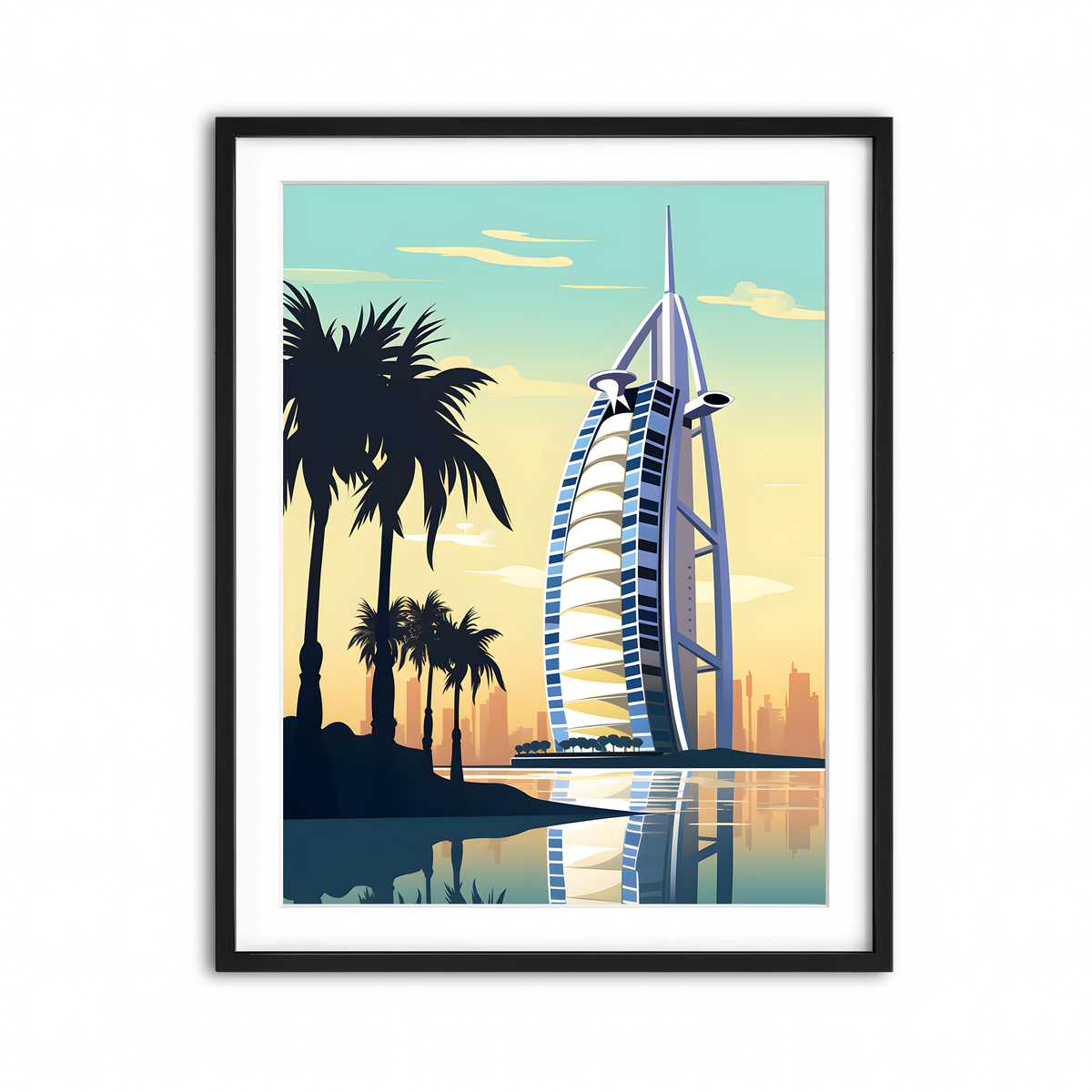 Framed Print 3x4 Black