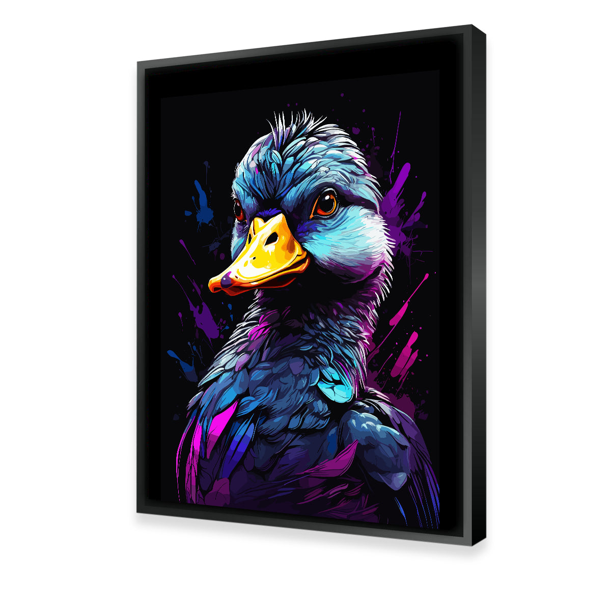 Duck Animal Colorful Wall Art