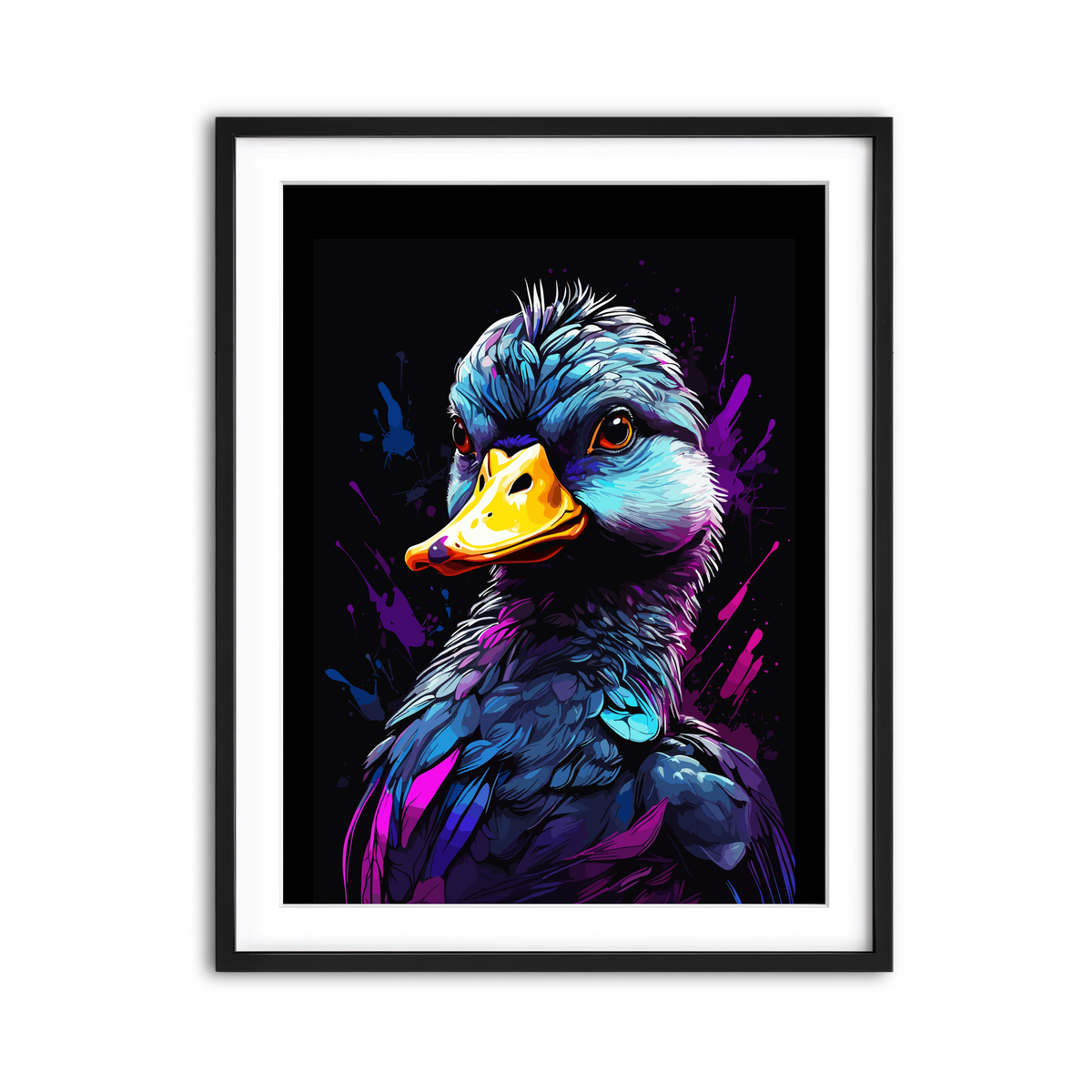 Framed Print 3x4 Black