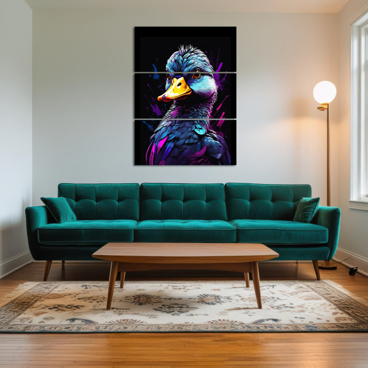 AUTO-MOCKUP ROOM | Duck Animal Colorful