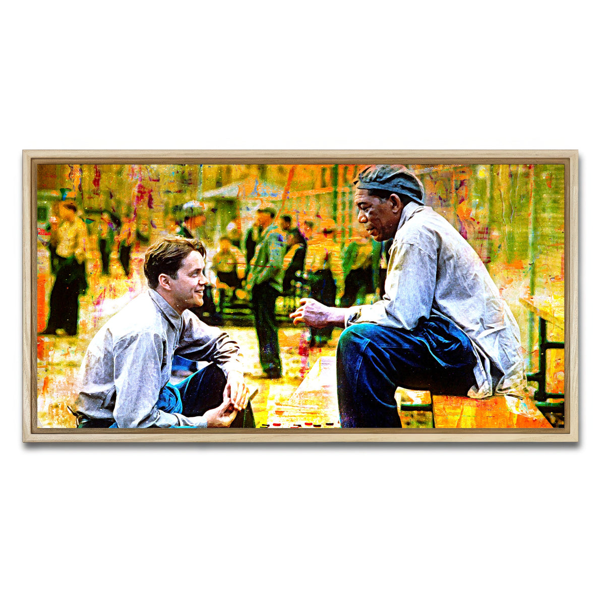 AUTO-MOCKUP WHITE | Dufresne & Redding | 1 Piece | Natural Framed Canvas | group=2x1