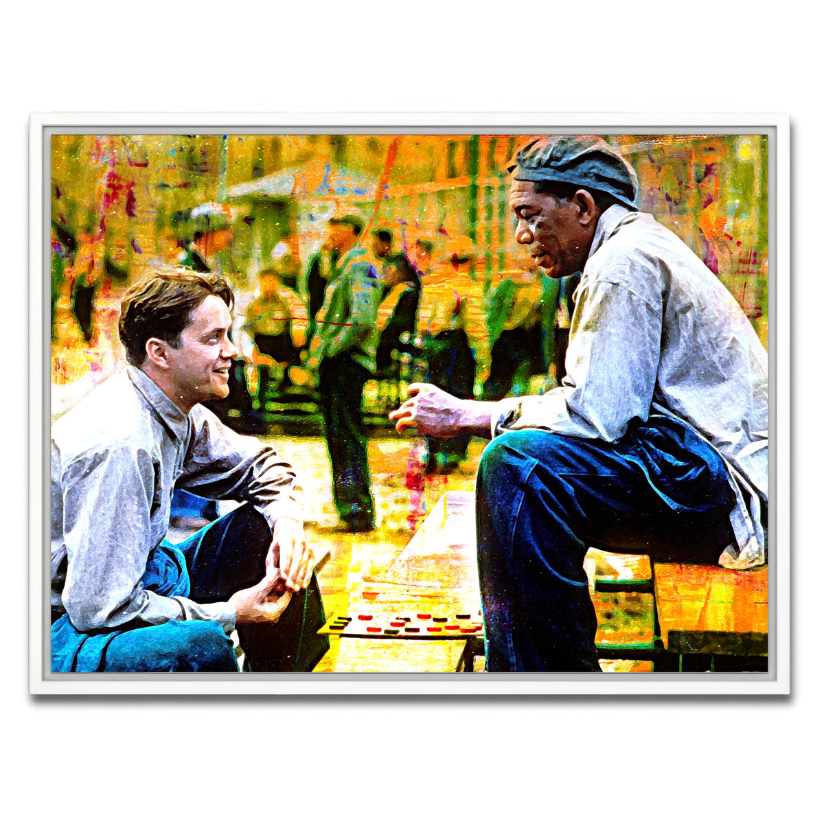 AUTO-MOCKUP WHITE | Dufresne & Redding | 1 Piece | White Framed Canvas | group=4x3