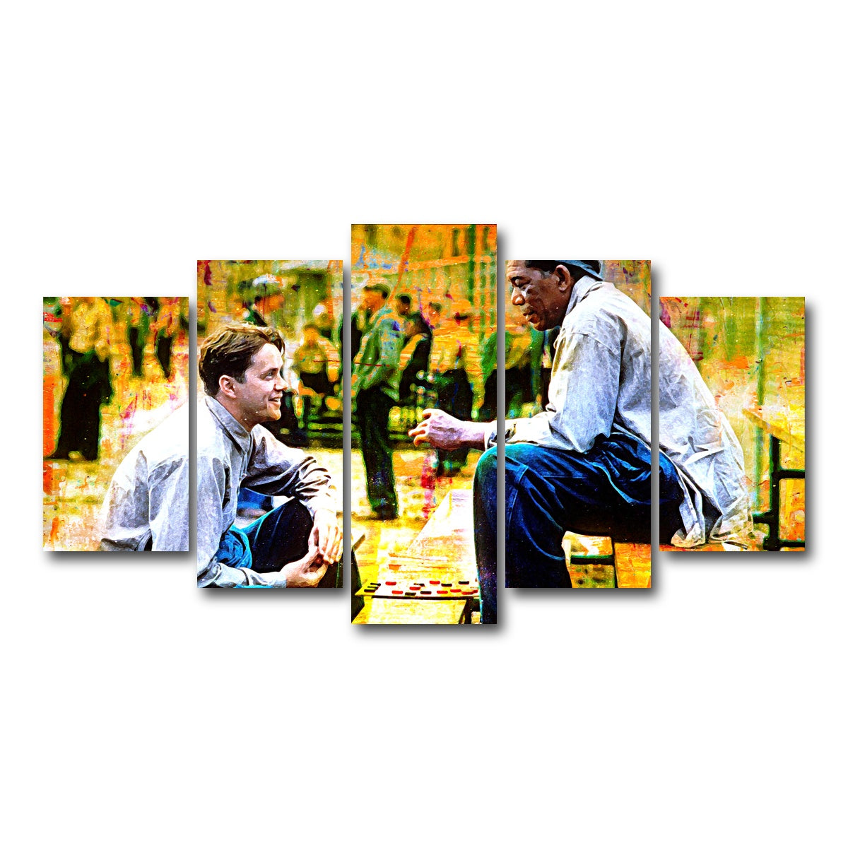 AUTO-MOCKUP WHITE | Dufresne & Redding | 5 Piece | Gallery Wrap Canvas | group=5_normal