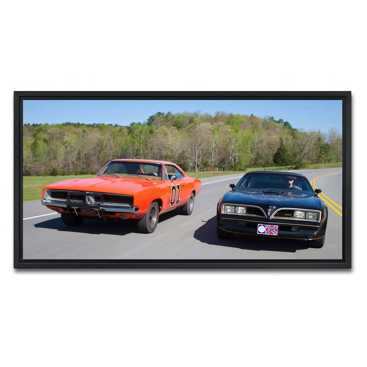 AUTO-MOCKUP WHITE | Dukes - Smokey | 1 Piece | Black Framed Canvas | group=2x1