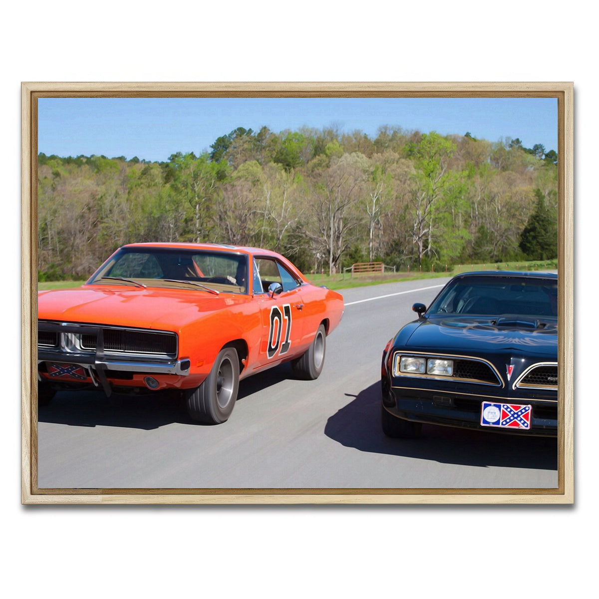 AUTO-MOCKUP WHITE | Dukes - Smokey | 1 Piece | Natural Framed Canvas | group=4x3