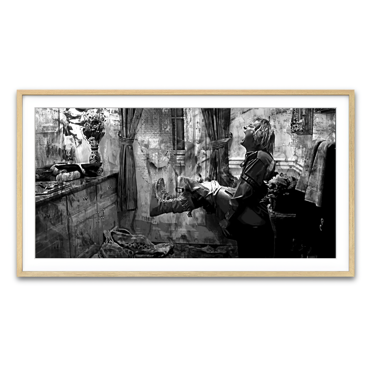 Framed Print 2x1 Natural