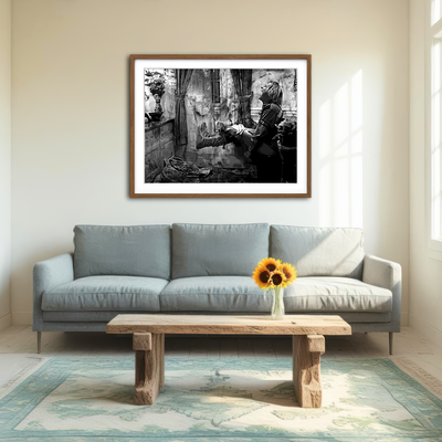 AUTO-MOCKUP ROOM | Dumb & Dumber Bathroom Decor Grayscale Wall Art