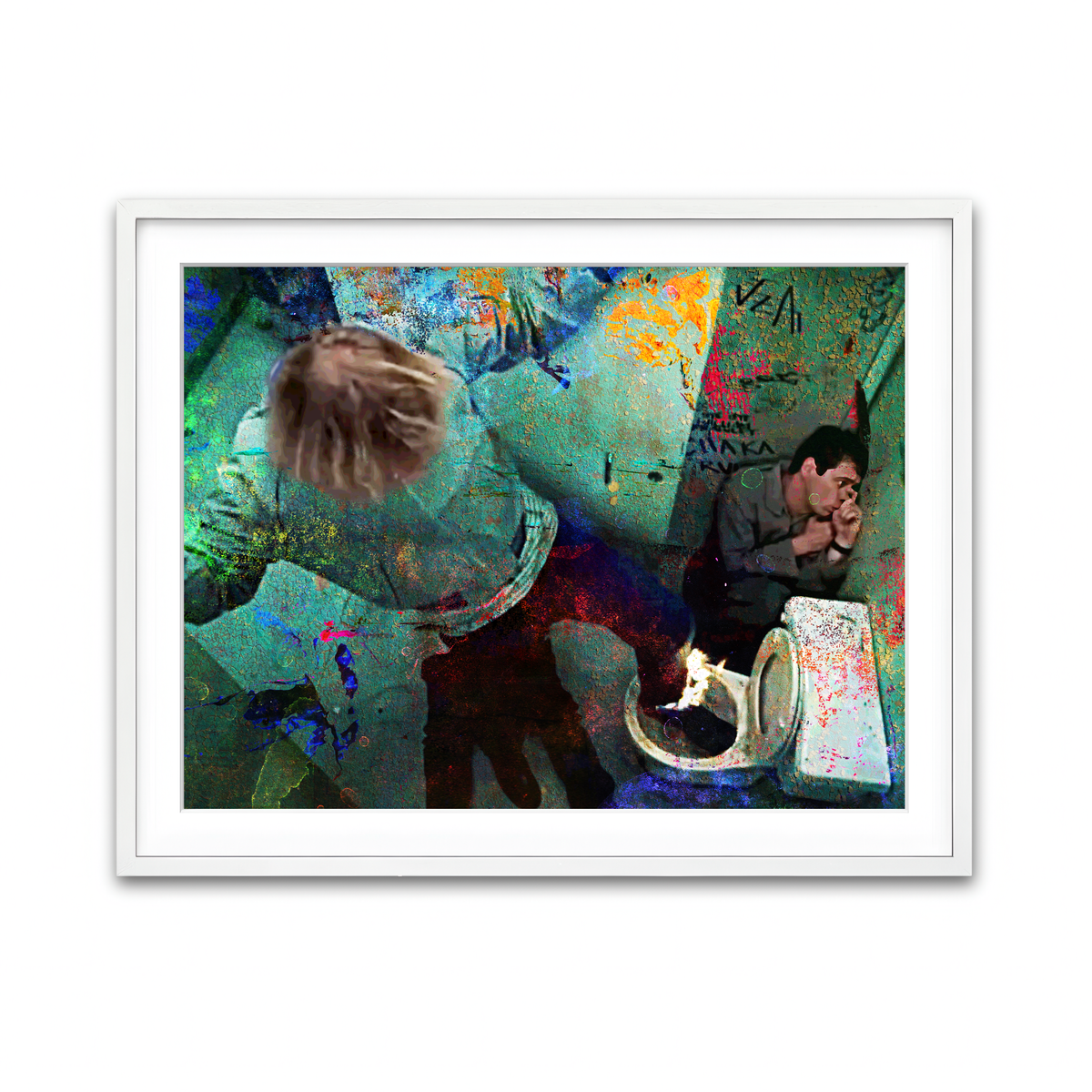 Framed Print 4x3 White