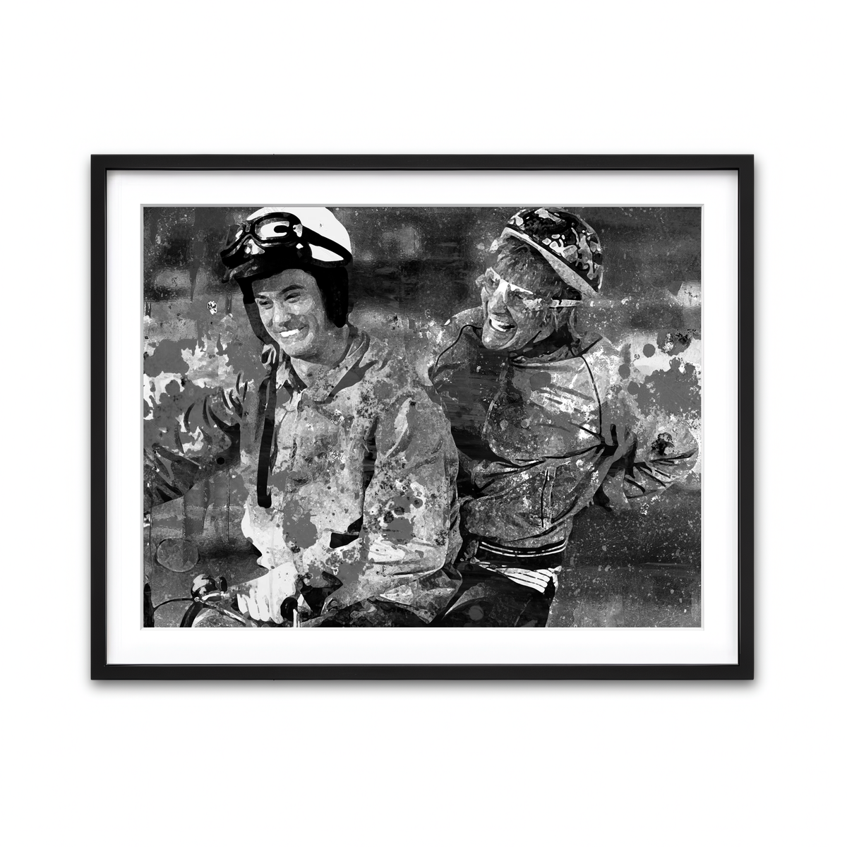 Framed Print 4x3 Black