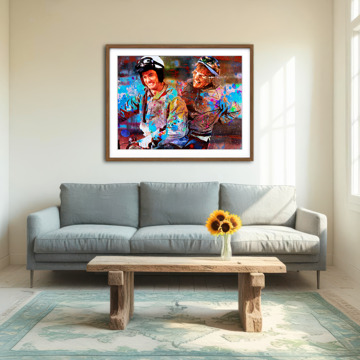 AUTO-MOCKUP ROOM | Dumb and Dumber Wall Art